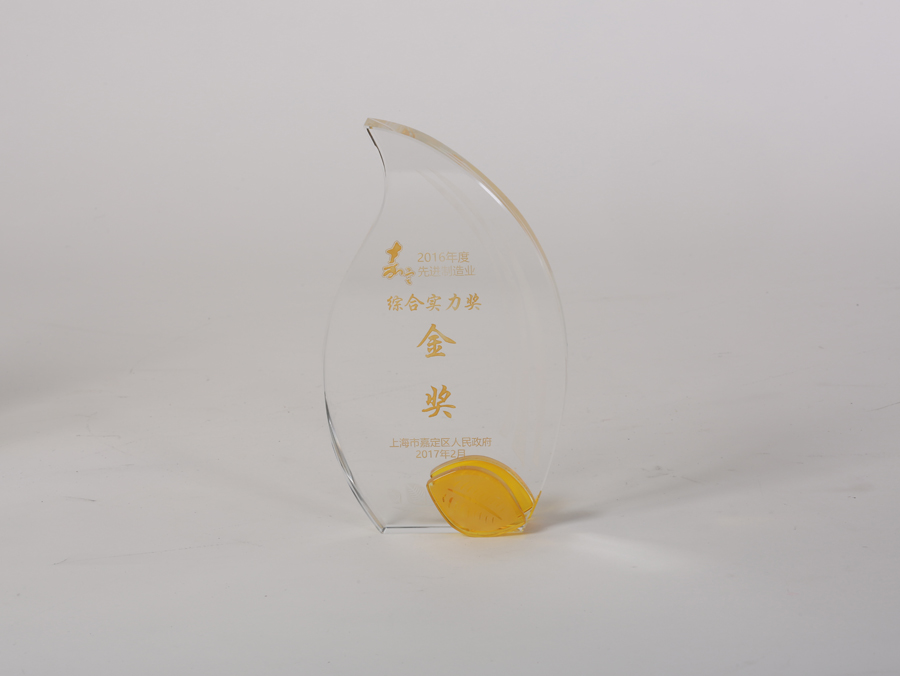 2016年度嘉定區(qū)先進(jìn)制造業(yè)綜合實(shí)力獎(jiǎng)金獎(jiǎng)